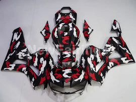 Black with Red Factory Style - CBR600RR 13-23 Fairing Kit
