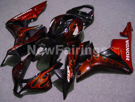 Black Red Flame - CBR600RR 07-08 Fairing Kit