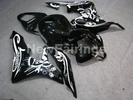 Black with white decal Factory Style - CBR600RR 07-08 Fairing Kit