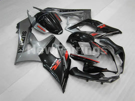 Grey and Black Red Factory Style - GSX-R1000 05-06 Fairing Kit